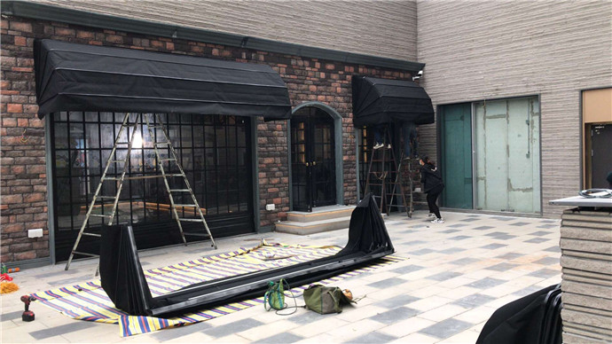 雨篷雨棚遮陽棚遮雨棚定制訂制訂做